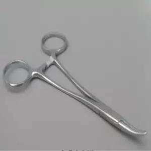 스틸 다기능 스냅링 18CM 어곡선 집게 곡선 헤어 어 스테인레스 라지 스트레이트 라지 18CM