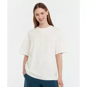 OIOI COLLECTION 빅로고 피그먼트 오버핏 반팔 티셔츠 [WHITE]