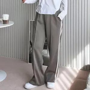 [하프클럽/셀럽하우스]회색바지 여성편한바지 배기팬츠
