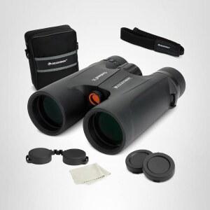 CELESTRON - 아웃랜드 X 10X42 쌍안경 U2013 조류 사육 및 야외 활동에 이상적인 42MM 대물렌즈 5.5 시야 BAK-4 프리즘 다중 코팅 방수 방안