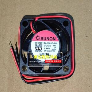 SUNON EE40201SX-1000C-999 DC 12V 1.44W 40x40x20mm 2-와이어 케이스 냉각 팬