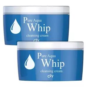 기초케어 [C2Y] 퓨어 아쿠아 휩 클렌징 크림 300ml 2개 / 대용량 생크림 제형 클렌징밤