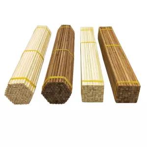 둥근대꼬챙이 3X300MM 대나무 목업 서점 재료 100개 만들기 기차 북엔드 막대기 1 회전목마 나무 우드미니어쳐 모형만들기 1 둥근대꼬챙이 3X300MM 100개