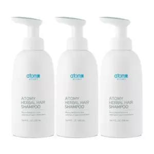 애터미 한방 헤어 샴푸 500ml 3개