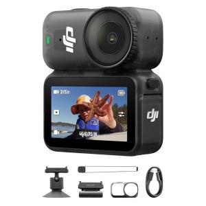 DJI 오스모 나노 표준 콤보(128GB) - 1/1.3 u2033 센서, 143 와이드 FOV 비디오, 200분 녹화, 스위프트 콘텐츠 전송, 스포츠용 마그네틱 POV 캠 4K, 브이로그 4K의 소형 4K / 60fps 카메라