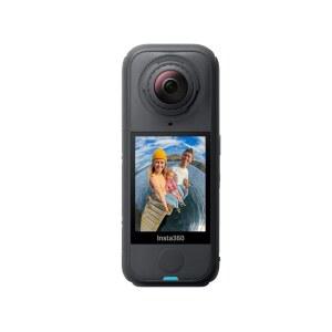 Insta360 X4 Air - 가벼운 165g 8K 360 카메라, 보이지 않는 셀카봉 효과, 교체 가능한 렌즈, 먼저 촬영하고 나중에 프레임 촬영, 내장 윈드 가드, 플로우 상태 안정화, AI 기반