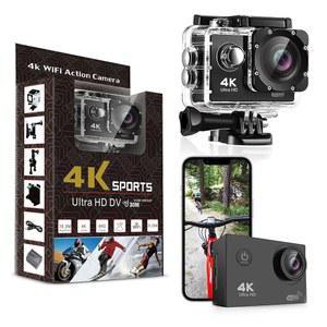 Pro Extreme 4K 액션 카메라 - Wi-Fi, 170 광각 렌즈, 이미지 안정화, 다양한 장착 옵션을 갖춘 울트라 HD 방수 비디오 완벽한 수중 스노클링
