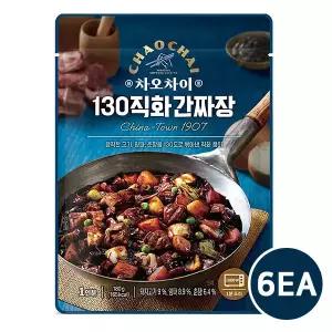 차오차이 130직화간짜장 180g 6개