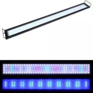 워터 리버스 LED 수족관 조명 풀 스펙트럼 어항 알루미늄 합금 쉘 연장 브래킷 48-54