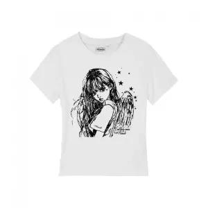 PRIMATE 404 HEAVEN 여성 슬림핏 반팔티셔츠 WHITE BLACK