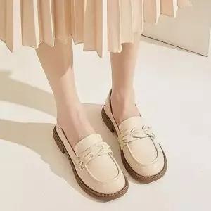 여성 로퍼 발편한 데일리 통굽 구두 캐주얼 슈즈