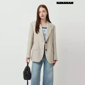 시슬리 아울렛 폴리 싱글 자켓 SAJKE65311346897
