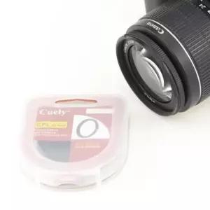보호 DSLR 카메라 CPL 필터 편광 렌즈 소니 알파 니콘 호환 52mm