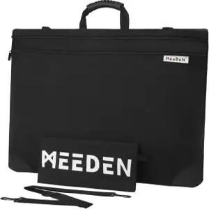 MEEDEN 소프트 아트 포트폴리오 가방 20 X 26 인치 경량 캔버스 케이스 탈부착 가능한 어깨끈 아트워크