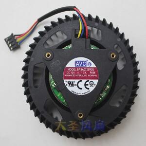 BASA0725R2U 12V 1.2A 7025는 HD4870/5850/5870/5970 그래픽 카드 냉각 팬에 .