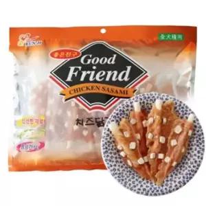 [반려] 강아지 치즈 닭갈비 고기껌 320g 1P 고기말이 개껌 반려견치즈고기껌