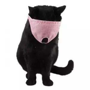 [PET] 관리 고양이 눈가리개 1P 미용 마스크 핑크 L 안대