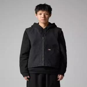 Dickies 디키즈 덕 캔버스 베스트 Black 4845144