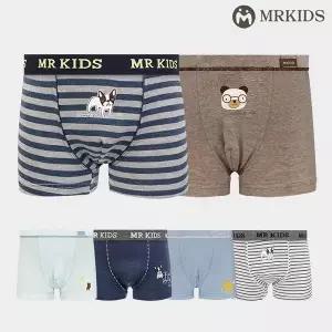 [엠알주니어]아동 남아 드로즈팬티 6종세트 MKD 022set _P328388617