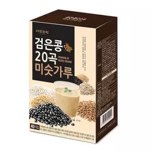 검은콩 20곡 미숫가루 40개입 음료 검은콩20곡미숫가루