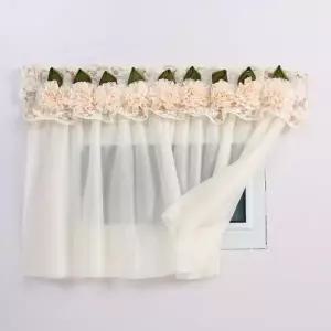 커튼형 찍찍이 두꺼비집 위아 가리개 30x30 커버 창문