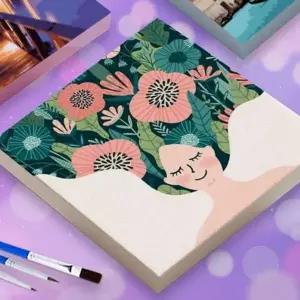 명화 유화 컬러링 그리기 대형 키트 캔버스 diy