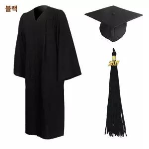 성인 박사가운 졸업식 학사모 대학 학위복 졸업 가운 여자 공연 의상
