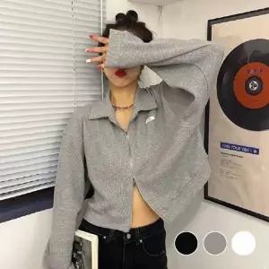 봄 가을 가벼운 운동 이우 트레이닝 집업 항공 여자