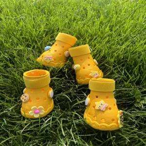 저스트조이 강아지젤리슈즈 샌들 강아지 실리콘