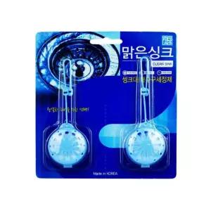 맑은싱크 씽크대 배수구 세정제 (10g x 2개입) 3개