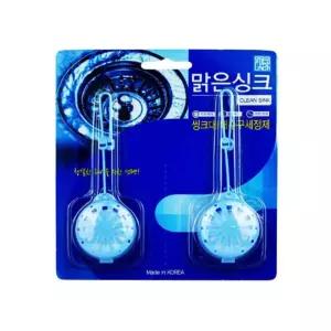 씽크대 배수구 세정제 (10g x 2개입) 3개 맑은싱크