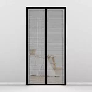 PrimeBulk 방충 자석 문 장(90x210cm)(블랙 판촉물