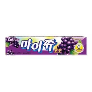 크라운 마이쮸 포도 스틱 44g 1개 아이 사무실 간식