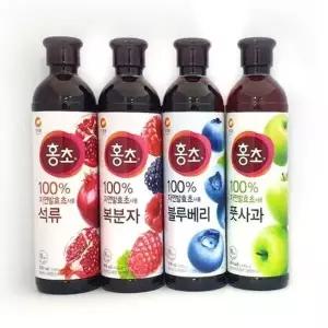 [하프클럽/기타]홍초 발효숙성 식초음료 900ml 1개