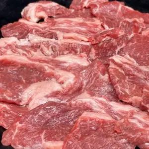 담백한 미국산 초이스 살치살 200g 2팩 구이용 소고기