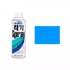 [RIZPICK]스프레이페인트 진청색 스프레이 락카 일신락카 420ml 자전거도색