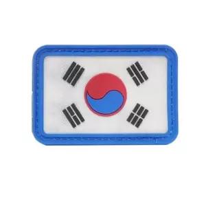 태극기패치 미우 PVC 일반 찍찍이 실리콘 .뱃지 마크