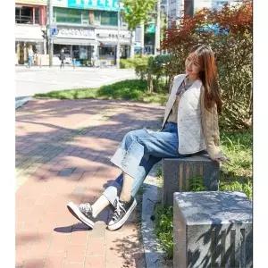 [블루블랙코리아] 9부빈티지데님팬츠 (9091994A)
