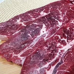 국내산 한우 채끝 스테이크 300g 1등급 육우 소고기