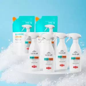 [랩신] 항균 풋샴푸 410ml 본품 X 4개 + 풋샴푸 400ml 리필 X 2개
