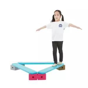 TK_뉴컬러 아이짐 서커스시스템 뉴컬러 밸런스 놀이교구 평균대 실내 시소 유아종합체육