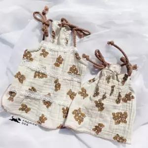 테디베어크롭티(XS~2XL)