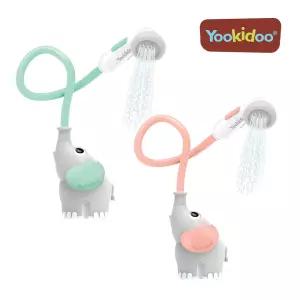 유키두 워터 뿜뿜 코끼리 샤워기 민트 물놀이 장난감 유아 아기 목욕 놀이 욕조 (2color)