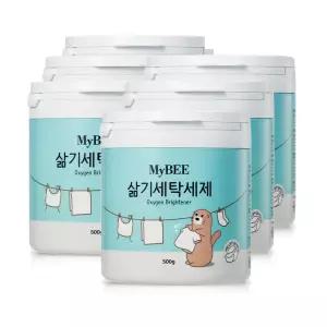 마이비 삶기세탁세제 용기 500g 6개