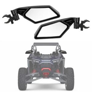 바이크 오토바이 UTV 사이드 미러 Polaris RZR Ranger Maverick X3 Commander YXZ Wildcat 1.5 