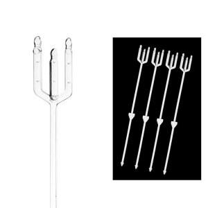 로얄, 9인치 플로럴 픽, 플라워 스틱, 카데트 카드 홀더 포크, 편곡 바구니, 선물 부케, 센터피스 케이크 카드, 사진 또는 테이블 태그, 100개 수입