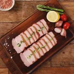 [토랑토랑] 훈제돈삼겹살슬라이스 200g x 4팩 / 참나무 훈연