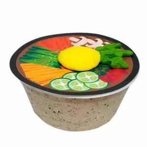 전통음식 비빔밥 만들기 실버만들기 미술만들기