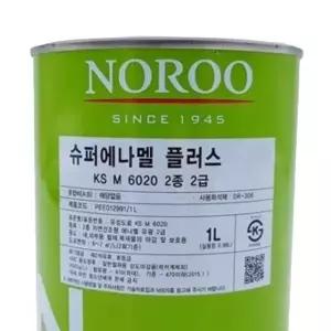 에나멜 유성페인트 등색 유광 1L 시멘트페인트 유광페인트