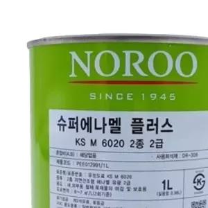 에나멜 유성페인트 적색 유광 1L 시멘트페인트 유광페인트